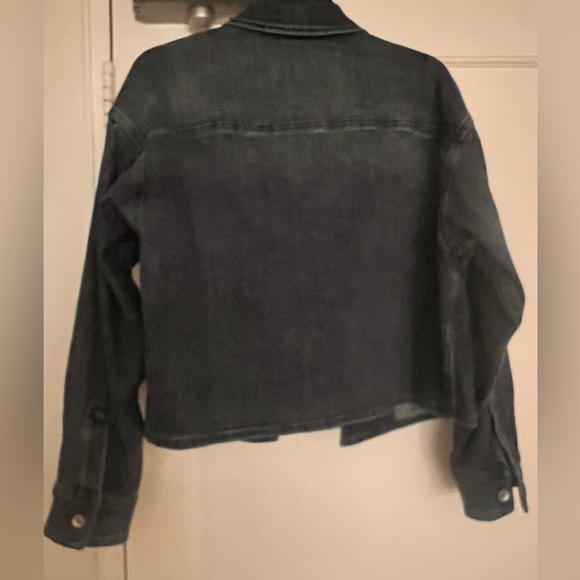 NWT Rag & Bone Medium Wash Jayde Shirt Jacket Size Small Blue - Picture 5 of 10